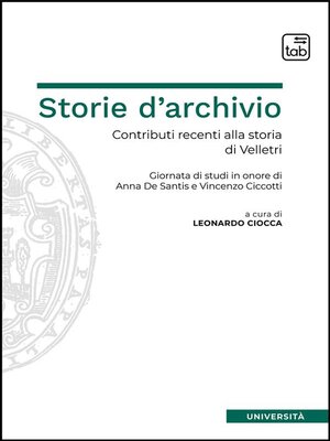 cover image of Storie d'archivio